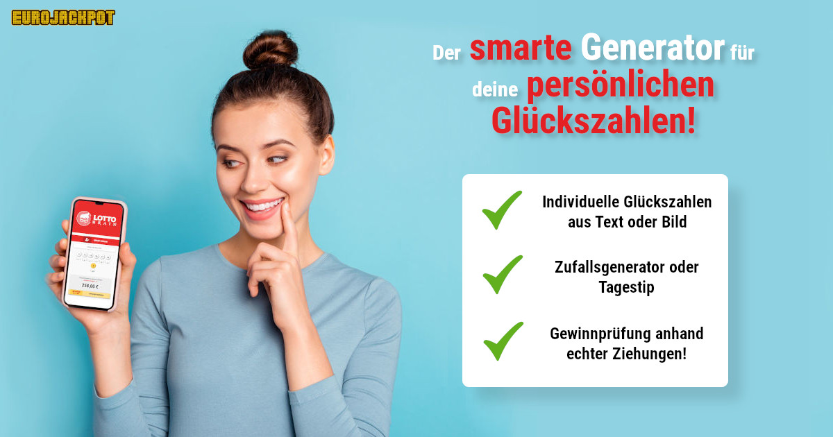 EuroJackpot Zahlen-Generator - Text Generator - Lotto-Brain.de EuroJackpot Zahlen-Generator - Text Generator - Lotto-Brain.de
